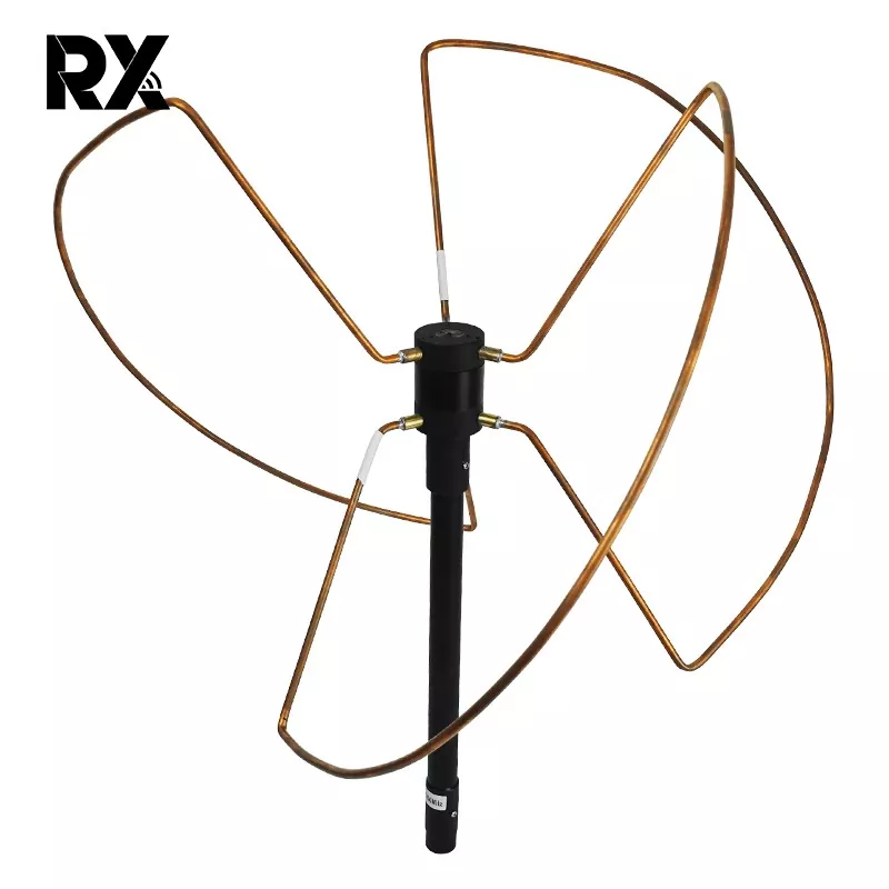 Antena UAV 300W de trébol de cuatro hojas de fibra de vidrio de 300-400MHz